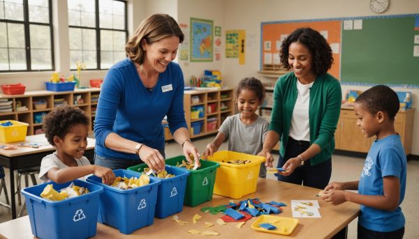 Comment initier les enfants au tri sélectif ?