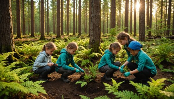 Sensibiliser les jeunes générations à la protection de la nature